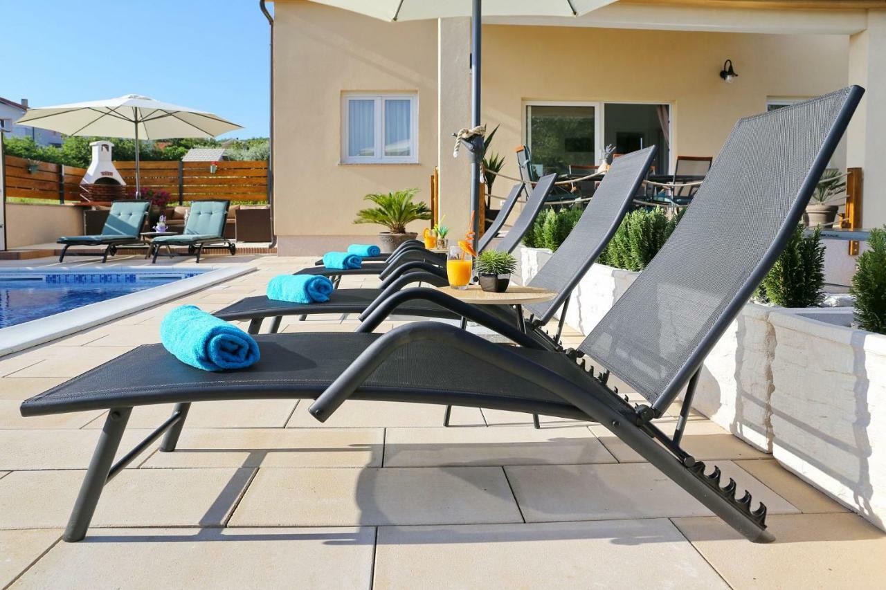 Punta Garden Pool House Posedarje Exterior foto