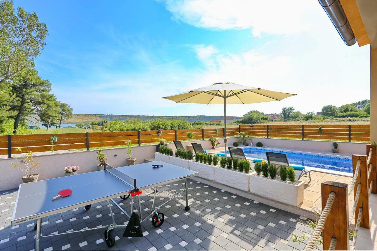 Punta Garden Pool House Posedarje Exterior foto
