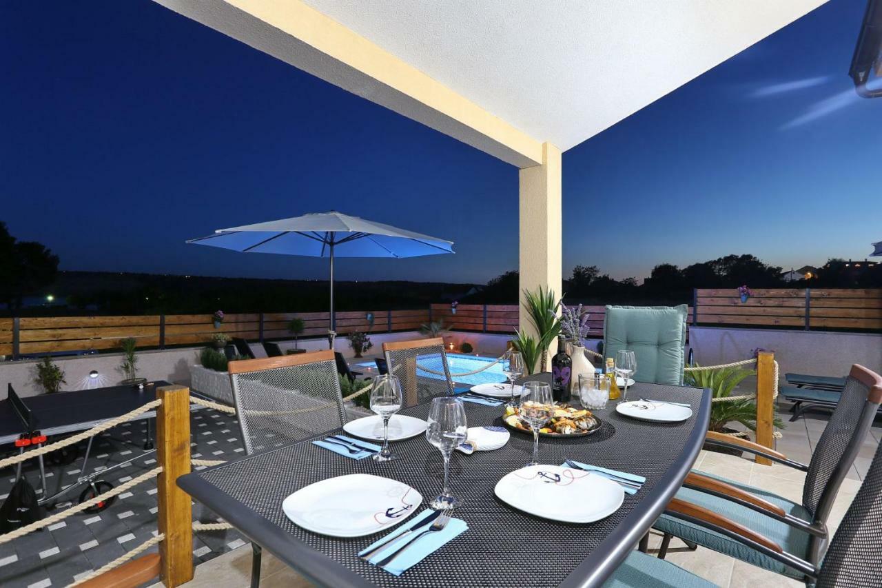 Punta Garden Pool House Posedarje Exterior foto